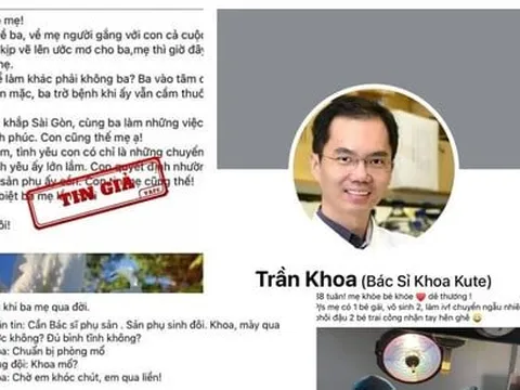 Vụ tin giả 'bác sĩ Khoa': Xác định có dấu hiệu trục lợi, lừa đảo