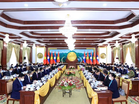 Những dấu ấn trong chuyến thăm CHDCND Lào của Chủ tịch nước Nguyễn Xuân Phúc