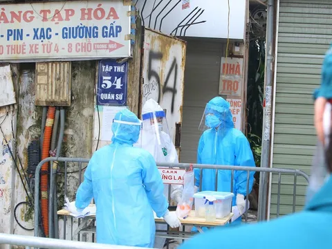Trưa 11/8, Hà Nội ghi nhận thêm 25 ca mắc COVID-19, có 7 ca cộng đồng