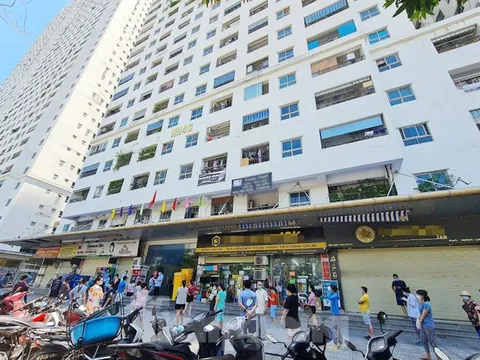 Phát hiện 9 ca dương tính, chung cư HH4C Linh Đàm bị phong toả tạm thời