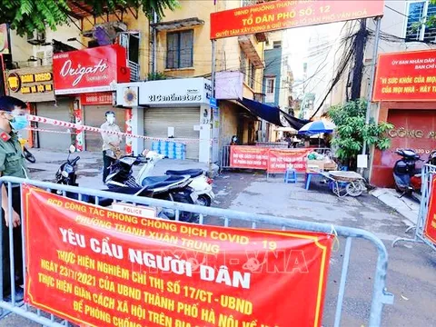 Trưa 26/8, Hà Nội thêm 33 ca dương tính SARS-CoV-2, có 23 ca cộng đồng