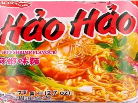 Ireland thu hồi lô mì Hảo Hảo của Acecook vì chứa chất độc hại