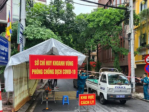 Phố Lê Trọng Tấn thêm ca mắc, Hà Nội có 103 ca trong ngày