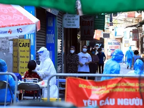 Tối 1/9, Hà Nội thêm 9 trường hợp dương tính với SARS-CoV-2