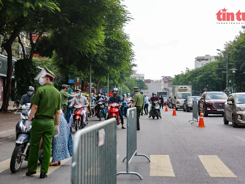 Vị trí cụ thể các chốt kiểm soát ra vào ‘vùng đỏ’ ở Hà Nội