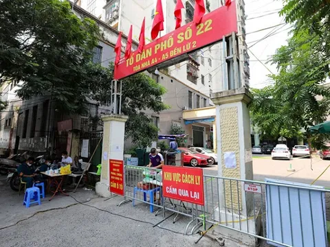 Sáng 15/9, Hà Nội ghi nhận thêm 3 ca mắc COVID-19 tại khu vực phong tỏa