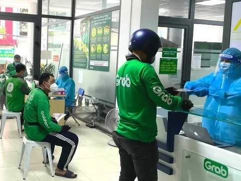 Nhanh chóng phân bổ các bộ xét nghiệm COVID-19 tới shipper