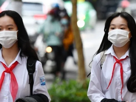 Học sinh của 17 huyện, thị xã nào tại Hà Nội được trở lại trường học từ 22/11?