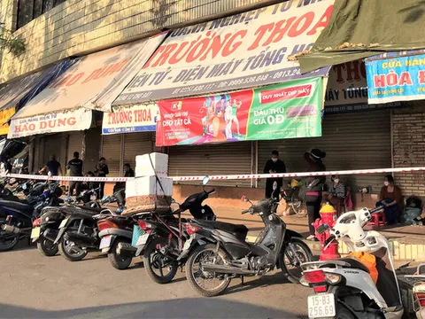 Hải Phòng: Phong toả chợ Sắt sau khi phát hiện nhiều tiểu thương dương tính SARS-CoV-2