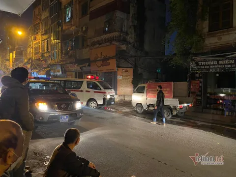 Hà Nội: Cháy nhà trong khu tập thể, một người đàn ông tử vong