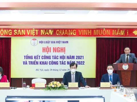 Tổng kết năm 2021, Hội Luật gia Việt Nam ghi nhận nhiều kết quả nổi bật