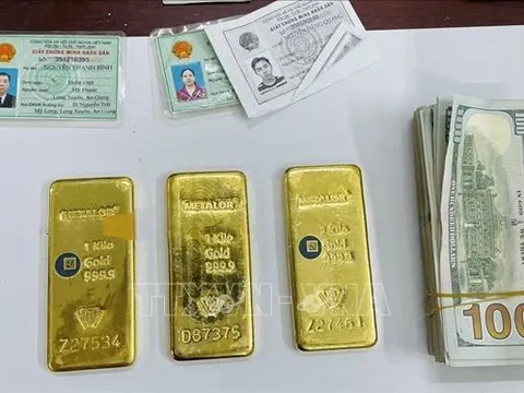 An Giang: Phát hiện số lượng lớn vàng và ngoại tệ nhập lậu trị giá hàng chục tỷ