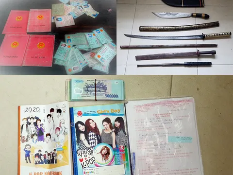 Bắt nhóm đối tượng cho vay nặng lãi, ném mắm tôm vào nhà để đòi nợ