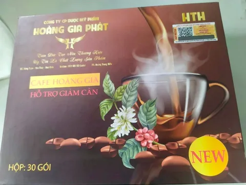 Thu hồi cà phê giảm cân Hoàng Gia khiến một phụ nữ hôn mê, tổn thương não