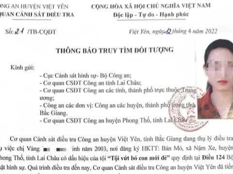 Truy tìm người phụ nữ vứt bỏ con mới đẻ trong nhà vệ sinh