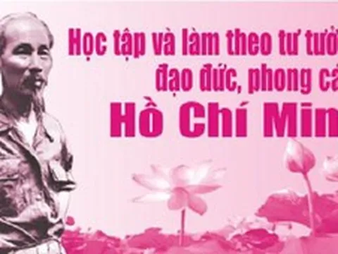 Học tập Bác về tính tiền phong, gương mẫu