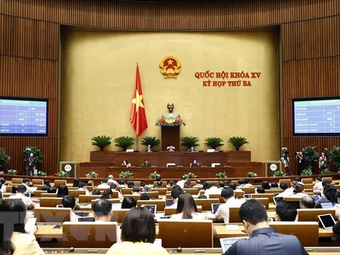 Biểu quyết Nghị quyết về phê chuẩn quyết toán ngân sách nhà nước 2020