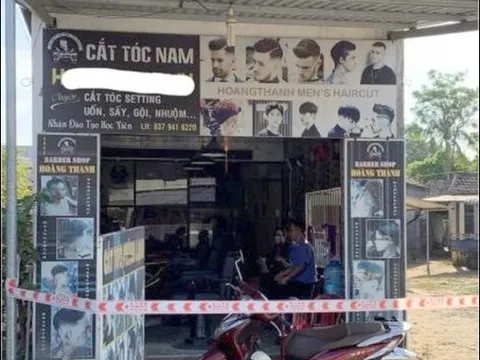 Đùa giỡn trong tiệm cắt tóc, 1 người tử vong