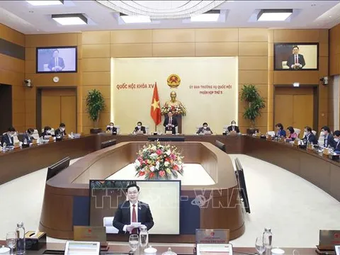 Ngày 11/7 khai mạc Phiên họp thứ 13 của Ủy ban Thường vụ Quốc hội