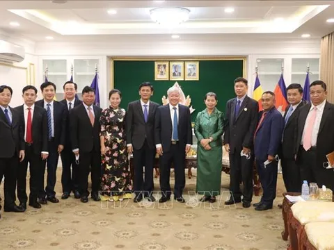 Tiếp tục thúc đẩy quan hệ hợp tác, hữu nghị giữa Việt Nam - Campuchia
