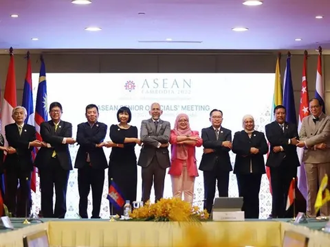 Các quan chức cao cấp ASEAN họp chuẩn bị cho AMM-55 và các hội nghị liên quan