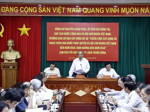 Đồng thuận, thống nhất cao trong xây dựng Đề án về Nhà nước pháp quyền