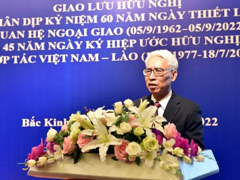 Giao lưu hữu nghị hướng tới kỷ niệm 60 năm quan hệ Việt Nam - Lào