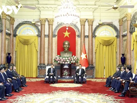 Chủ tịch nước tiếp Viện trưởng Viện Kiểm sát nhân dân tối cao Lào