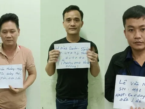 Tạm giữ hình sự 3 đối tượng lừa bán thiếu nữ 14 tuổi vào quán massage kích dục