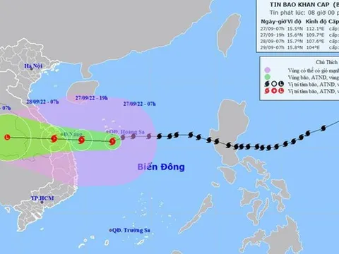 Thủ tướng tiếp tục ra công điện yêu cầu tập trung ứng phó khẩn cấp với bão số 4