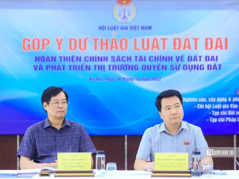 Hội thảo: Hoàn thiện chính sách tài chính về đất đai và phát triển thị trường quyền sử dụng đất