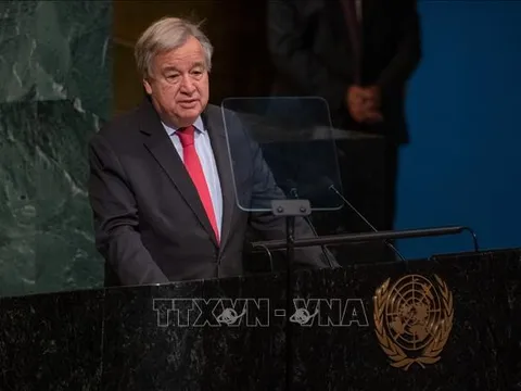 Tổng Thư ký LHQ tin tưởng Việt Nam tiếp tục đóng góp tích cực, hiệu quả trong việc thúc đẩy và bảo vệ quyền con người
