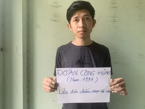 Bắt đối tượng giả làm nhân viên tổng đài ngân hàng, lừa đảo chiếm đoạt gần 1,2 tỷ đồng