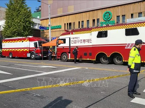 Chủ tịch nước gửi Điện chia buồn vụ giẫm đạp nhiều thương vong tại Seoul, Hàn Quốc