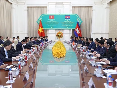 Việt Nam - Campuchia ký kết 11 văn kiện hợp tác