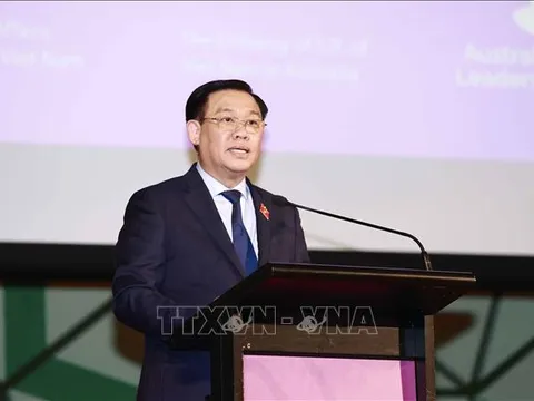 Toàn văn phát biểu của Chủ tịch Quốc hội Vương Đình Huệ tại Viện Chính sách Việt Nam - Australia