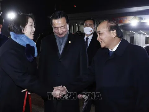 Chủ tịch nước kết thúc thành công chuyến thăm cấp Nhà nước tới Hàn Quốc