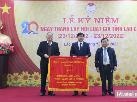 Hội Luật gia tỉnh Lào Cai kỷ niệm 20 năm ngày thành lập