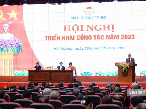 Khai mạc Hội nghị Triển khai công tác năm 2023 Hội Luật gia Việt Nam