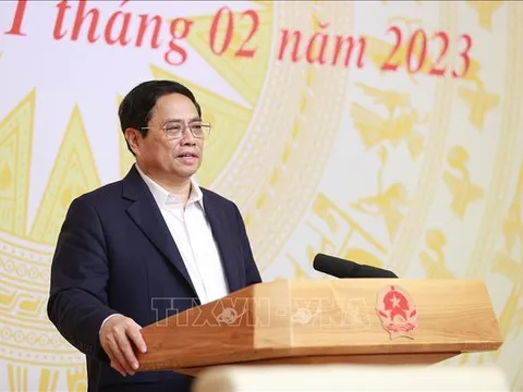 Thủ tướng chủ trì hội nghị trực tuyến toàn quốc về giải ngân vốn đầu tư công