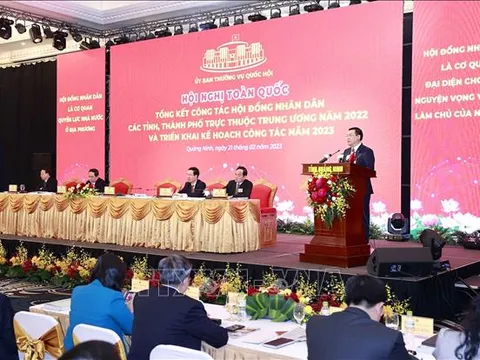 Bế mạc Hội nghị toàn quốc tổng kết và triển khai công tác HĐND các tỉnh, thành phố