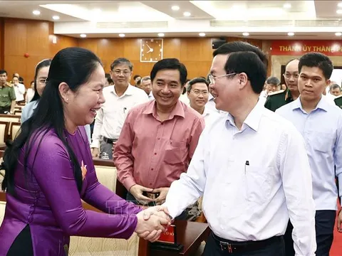 Chủ tịch nước: TP Hồ Chí Minh tiếp tục quán triệt, thực hiện hiệu quả Nghị quyết Trung ương 8 Khóa XI