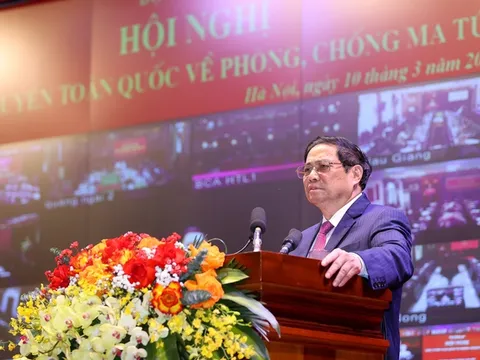 Thủ tướng Chính phủ dự Hội nghị trực tuyến toàn quốc về phòng chống ma túy