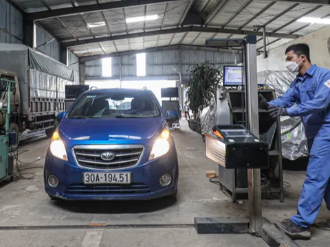 Miễn đăng kiểm lần đầu với ô tô mới từ 22/3