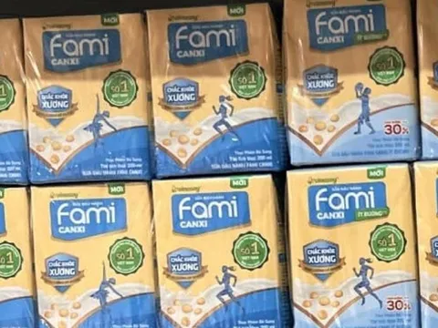 Sữa đậu nành Fami Canxi bị thu hồi ở Nhật Bản