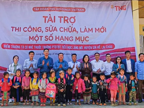 Niềm vui trong lớp học mới ở bản Tà Cù Nhè