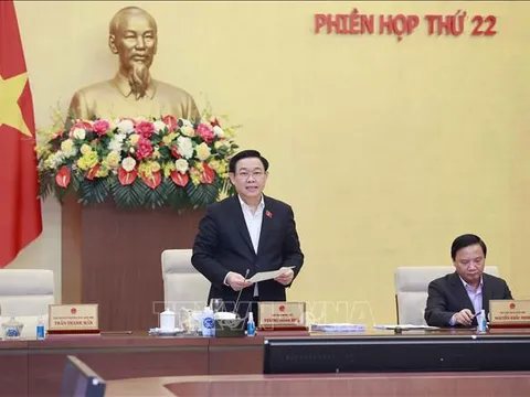 Bế mạc Phiên họp thứ 22 của Ủy ban Thường vụ Quốc hội