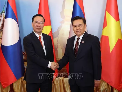 Không ngừng củng cố và phát triển hơn nữa quan hệ đoàn kết đặc biệt Việt Nam - Lào