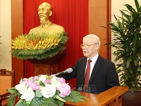 Thư chúc mừng năm mới hai nước Lào và Campuchia