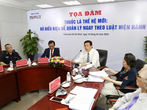 Cần khung pháp lý phù hợp để quản lý hiệu quả thuốc lá thế hệ mới